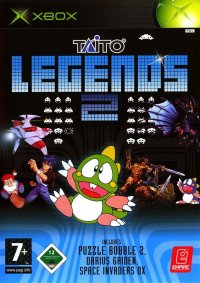 Taito Legends 2 PAL Xbox PAL box art